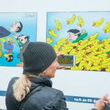 U subotu poslednjih dan izložbe Koraksovih karikatura 8