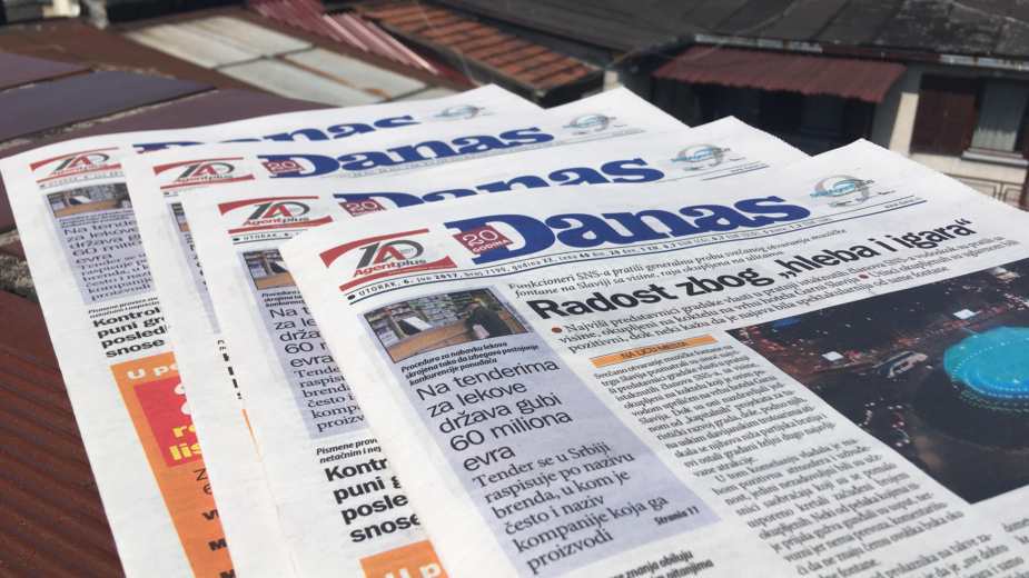 “Najširi spektar političkih opcija u Danasu” 1