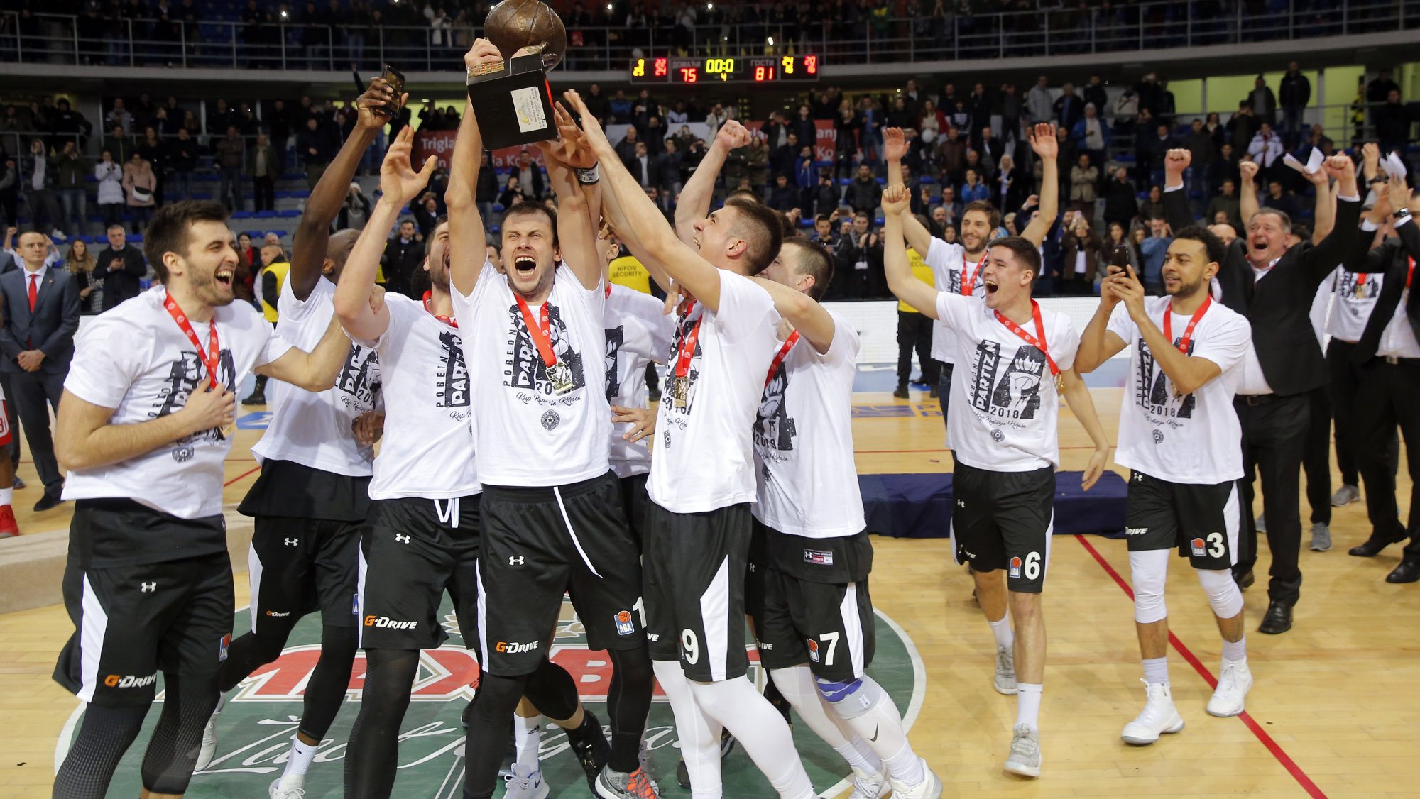 Zvezda, Partizan i KSS osuđuju skrnavljenje pehara 1