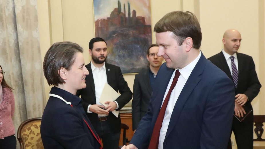 Brnabić sa ruskim ministrom Oreškinom o ekonomskoj saradnji 1