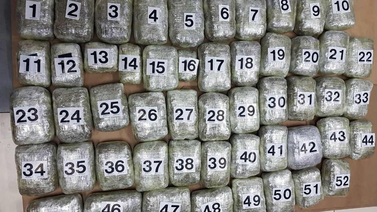 Zaplenjeno 27 kilograma skanka 1