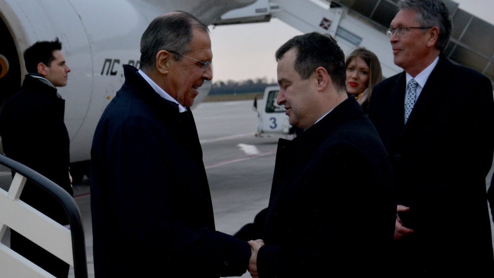 Lavrov stigao u Beograd 1
