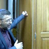 Postavljena mezuza na Muzeju šabačkih Jevreja 2