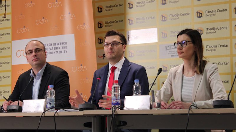 CRTA: Utrostručen procenat "funkcionerske kampanje" 1