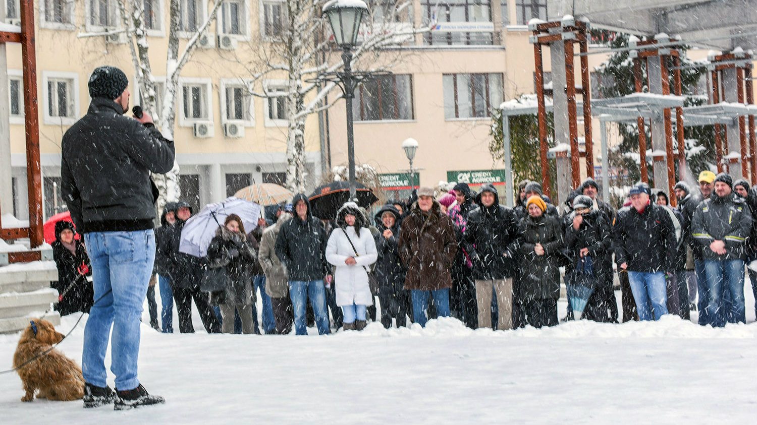 Treći protest građana Požege protiv lokalne vlasti 1