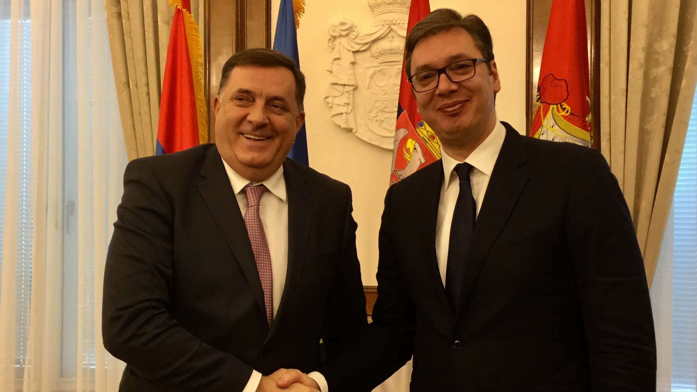 Vučić i Dodik: Što pre otvoriti most Ljubovija-Bratunac 1