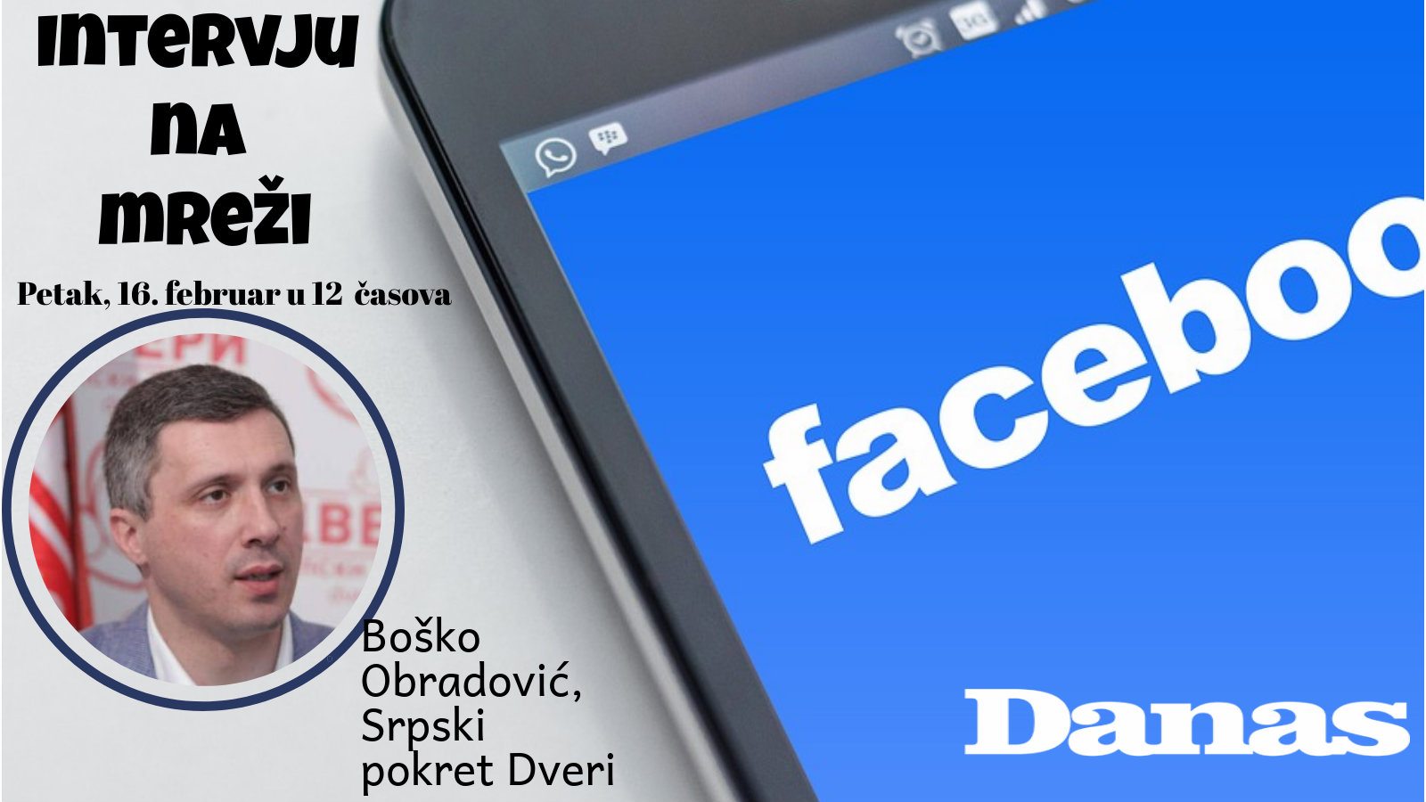 Boško Obradović 16. februara odgovara na Fejsbuku 1