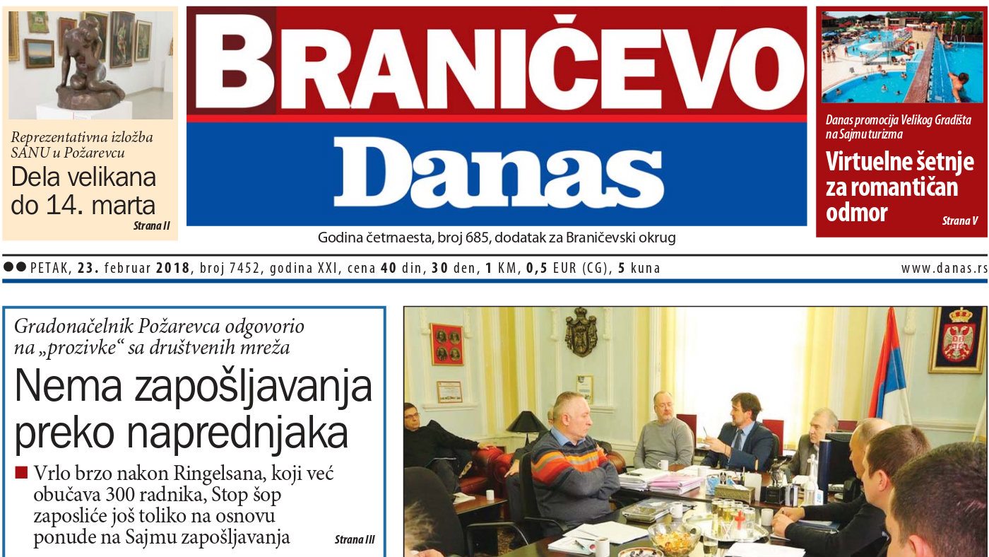 Braničevo 23. februar 2018. 1