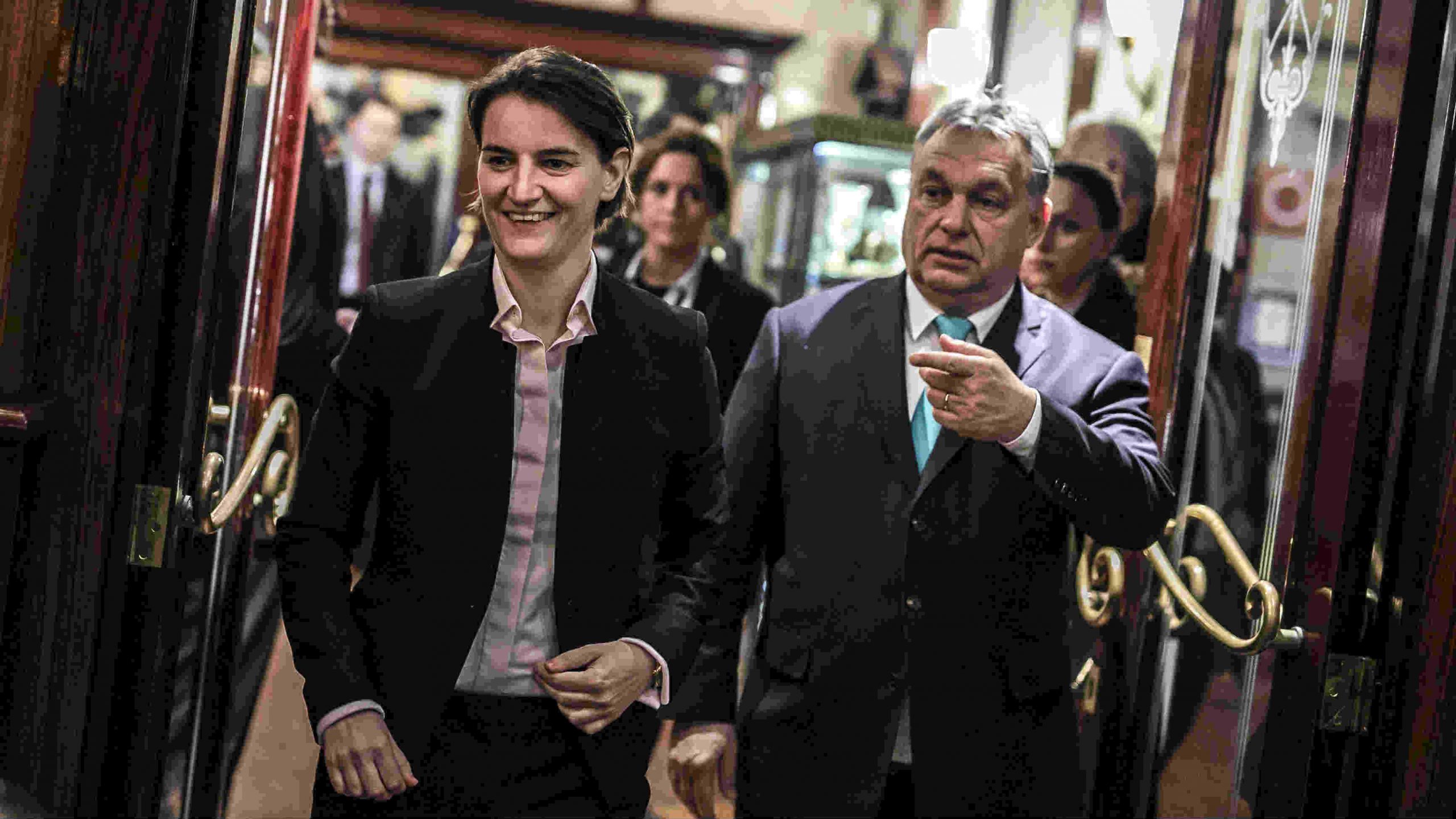 Orban dočekao premijerku Srbije uz vojne počasti 1