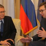 Vučić i Čepurin uoči sastanka sa Putinom 1