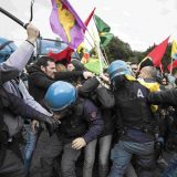 Erdogan u Vatikanu, Kurdi ipak protestovali 8