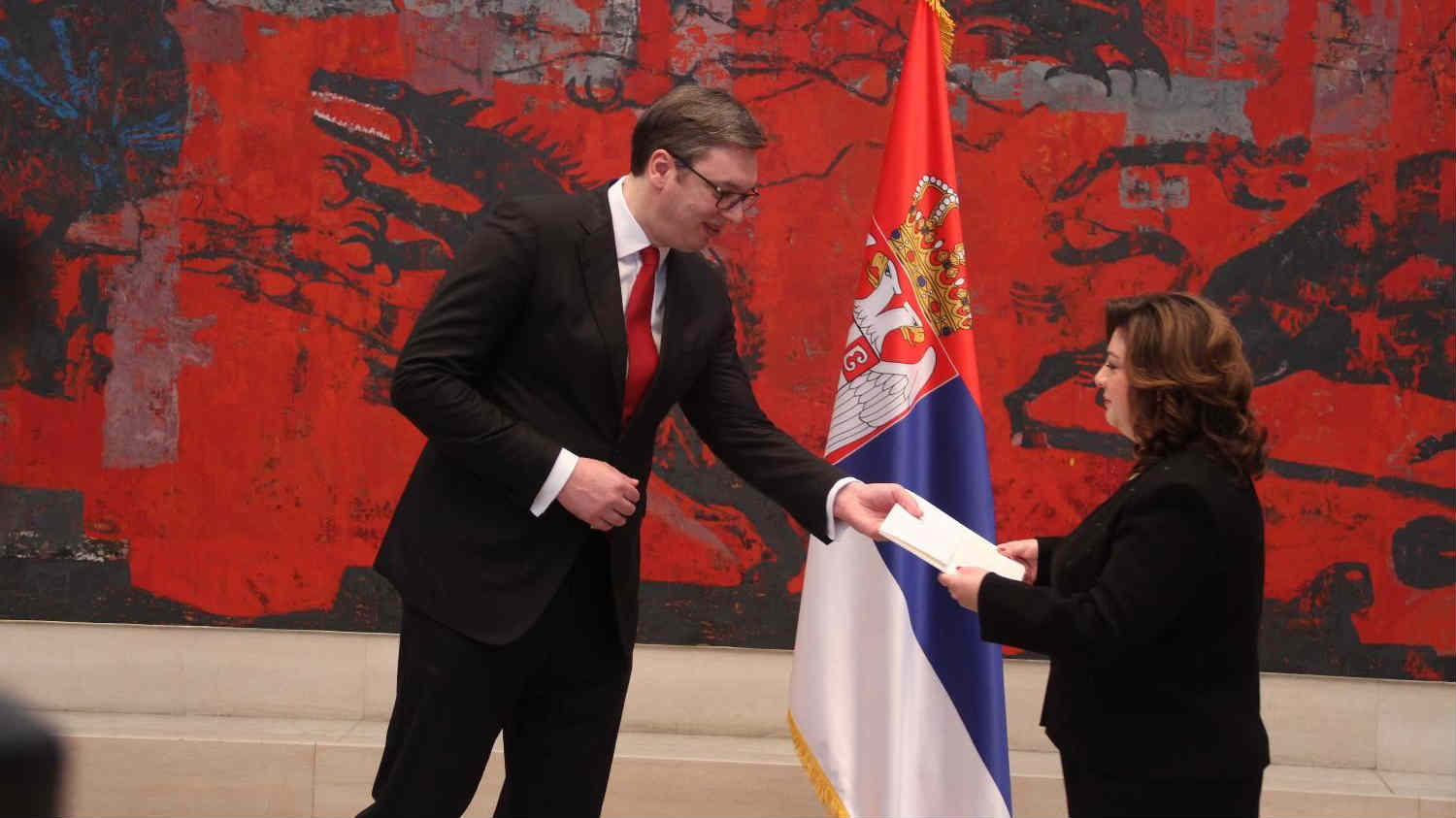 Vučić primio akretitive ambasadora Libana, UAE i Egipta 1