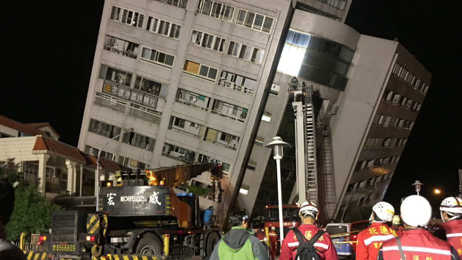 Snažan zemljotres na Tajvanu 1