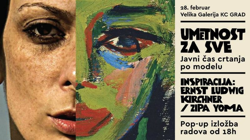 Umetnost za sve: Javni čas crtanja 2 1 Umetnost za sve: Javni čas crtanja 2 1