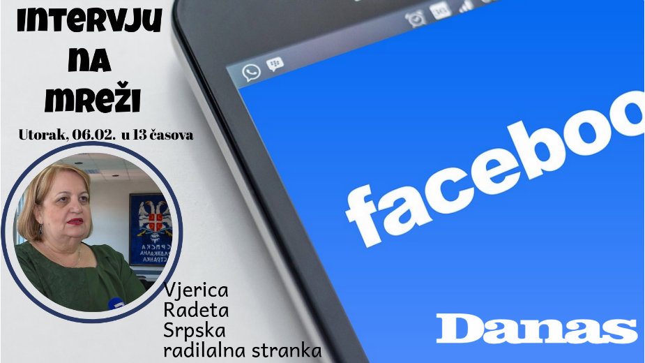 Vjerica Radeta 6. februara odgovara na Fejsbuku 1