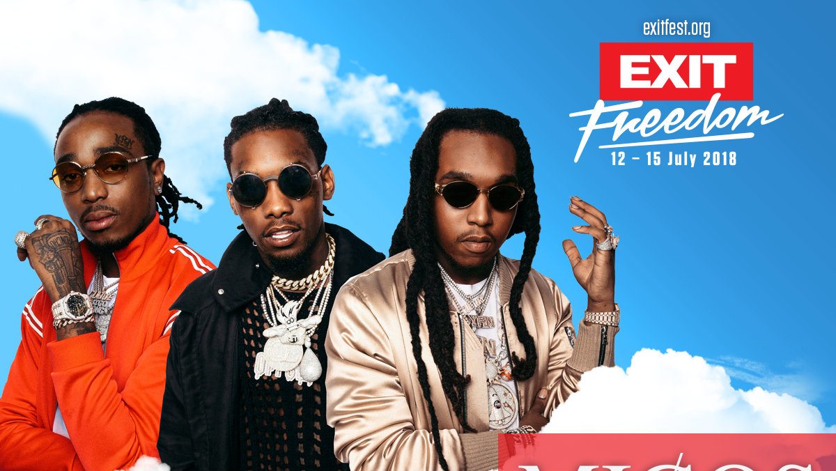 Migos hedlajneri na ovogodišnjem Exitu 1