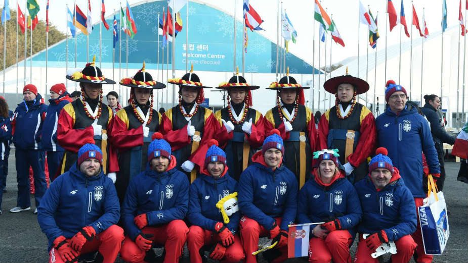 Podignuta zastava Srbije na ZOI 1