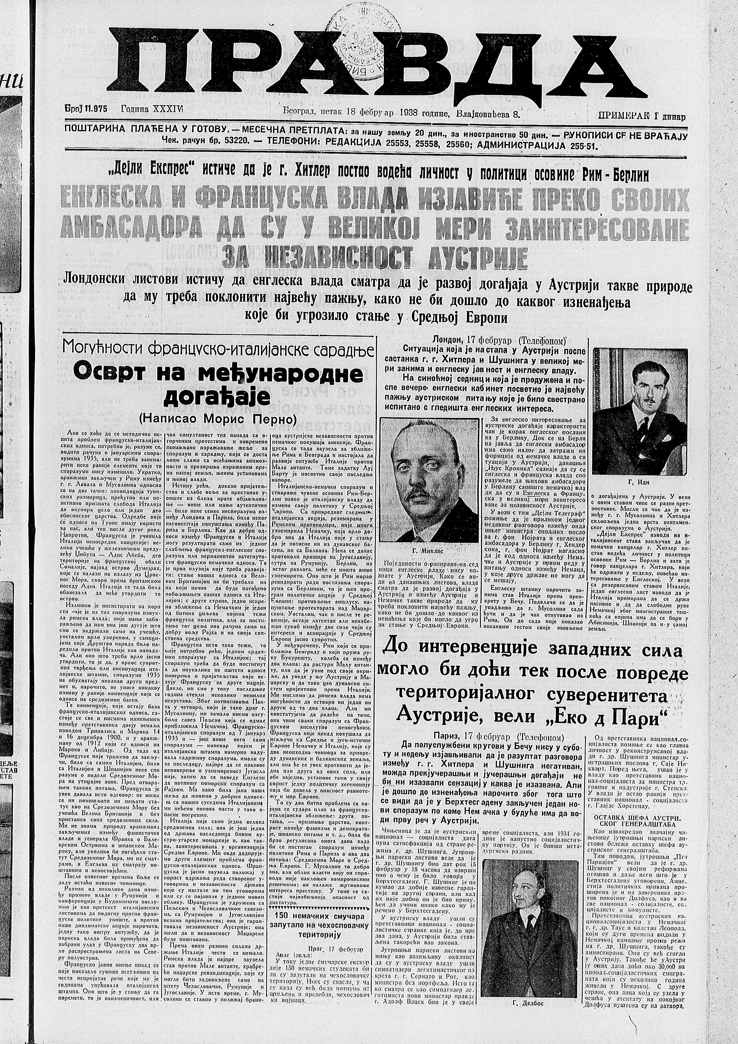 Kako se spremala aneksija Austrije pred Drugi svetski rat? 2