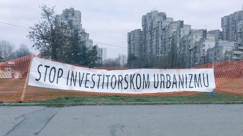 Inicijativa Ne davimo Beograd:Stop betonizaciji Novog Beograda 1