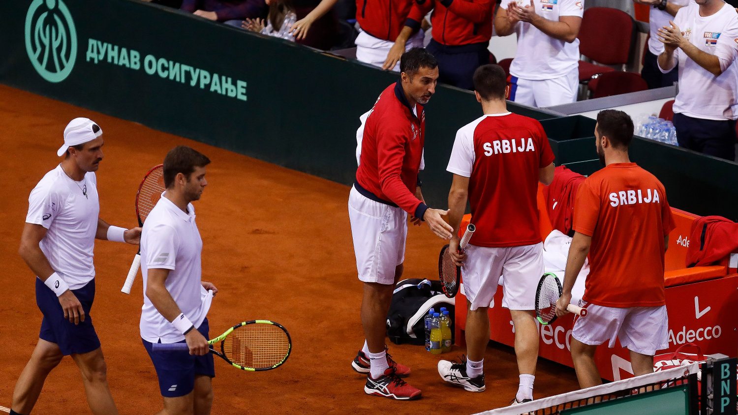 Poraz Srbije u Dejvis kupu 1