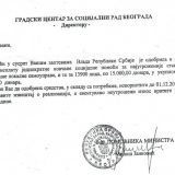 Tužilaštvo i policija da istraže raspodelu 208,5 miliona dinara 2