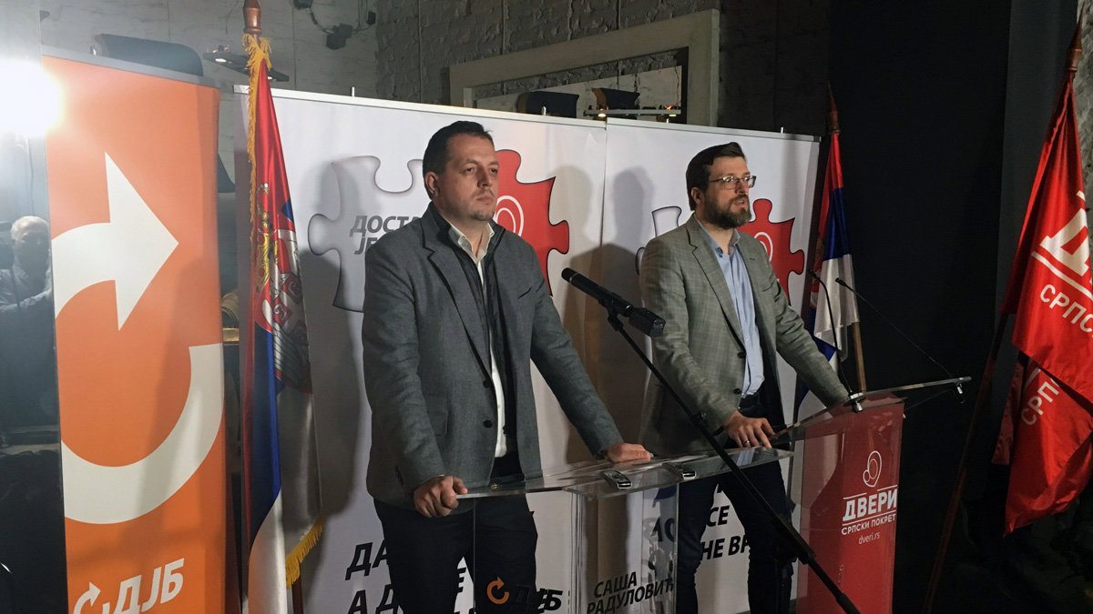 DJB - Dveri: Izborni dan - praznik totalitarizma i nasilja 1