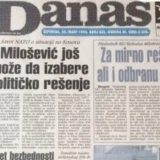 Zašto Danas nije izašao na kioske 25. marta 1999. godine? 13
