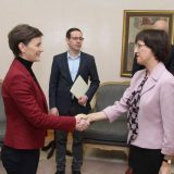 Ambasadorke Hlavsova u oproštajnoj poseti Brnabić 8