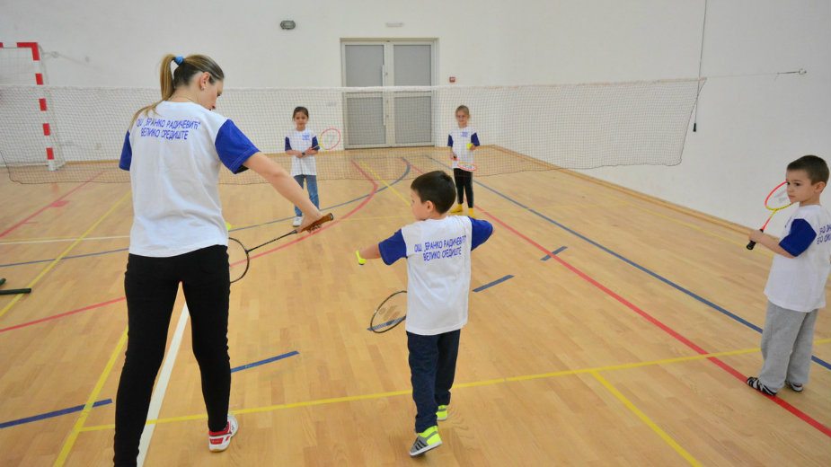 Badminton u vrtiću 1