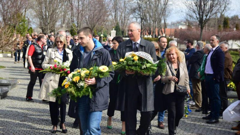 Obeležavanje godišnjice smrti Zorana Đinđića 1