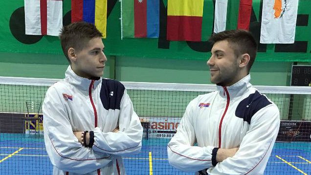 Srpski muški dubl u badmintonu poražen u meču za medalju 1