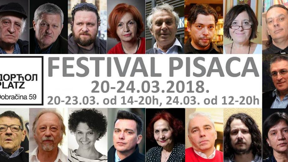 Počinje Festival pisaca na Dorćol Platz-u 1