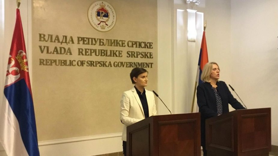 Brnabić: Osećamo sve veću bliskost sa Republikom Srpskom 1