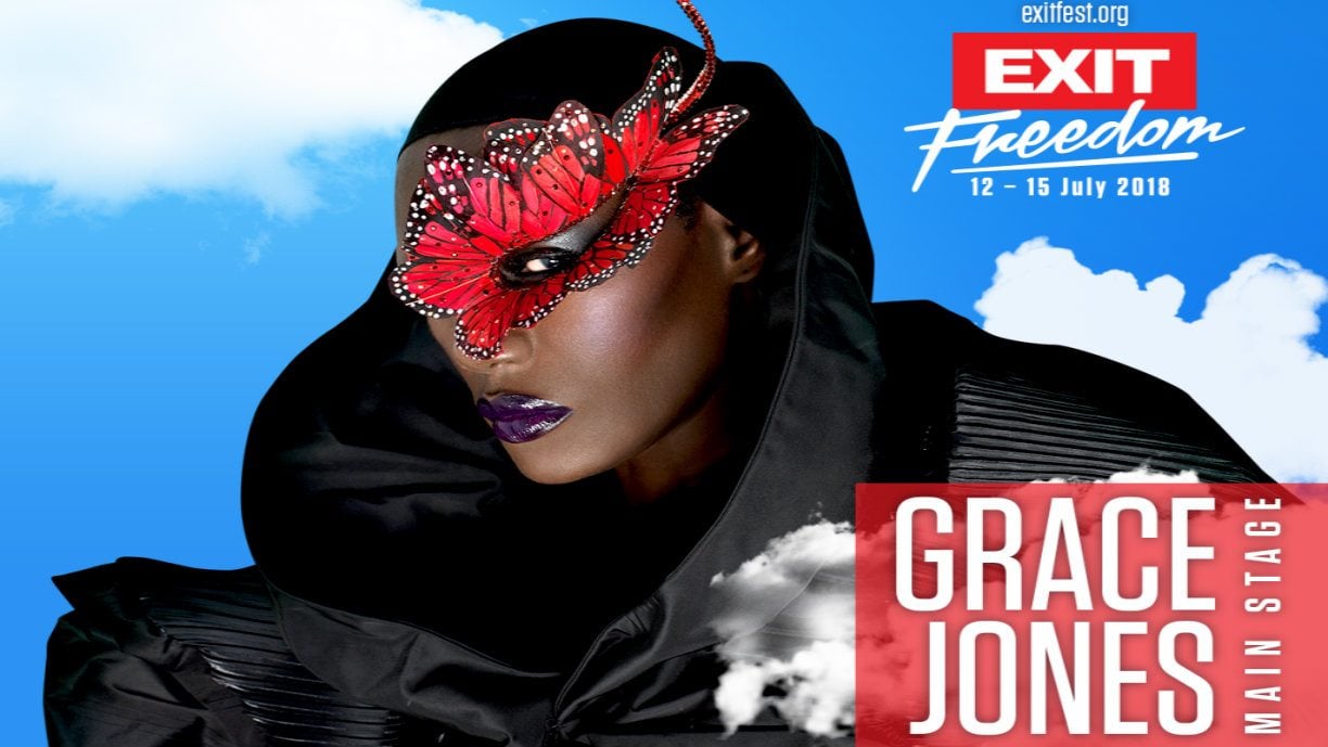 Grace Jones dolazi na Exit 1