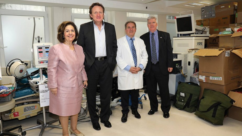 Donacija medicinske opreme KBC Zemun vredna 500.000 evra 1