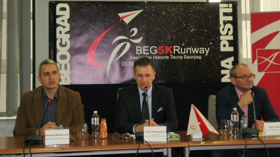 Najbrža trka u Beogradu na Aerodromu Nikola Tesla 1