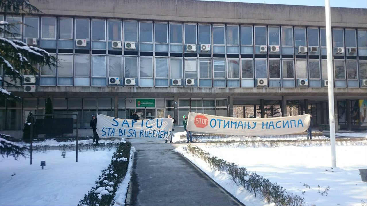 Udruženje "Savski nasip": Šapić izneo laži u medijima 1