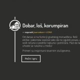 CINS predstavio igru “Dobar, loš, korumpiran“ 2