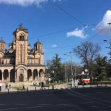 Šetnja "Litija za sveto Kosovo i Metohiju" završena ispred crkve Svetog Marka 14