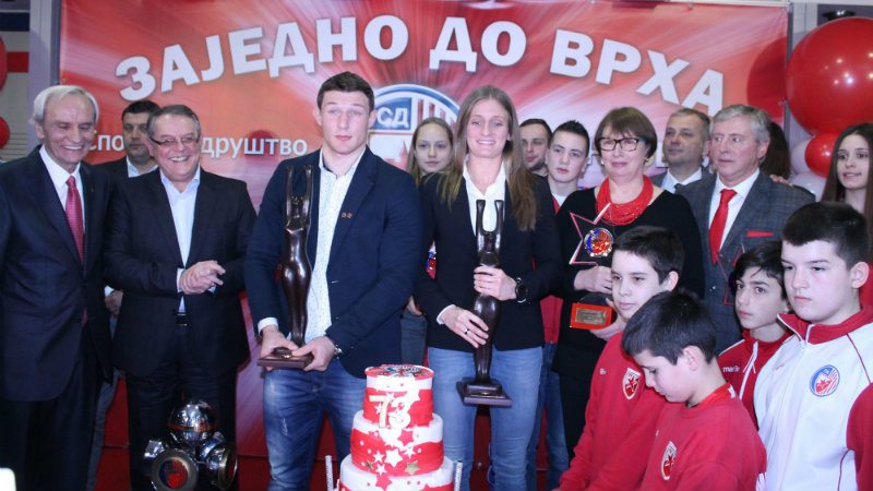 Diana Dabetić i Nemanja Majdov najbolji sportisti SD Crvena zvezda 1