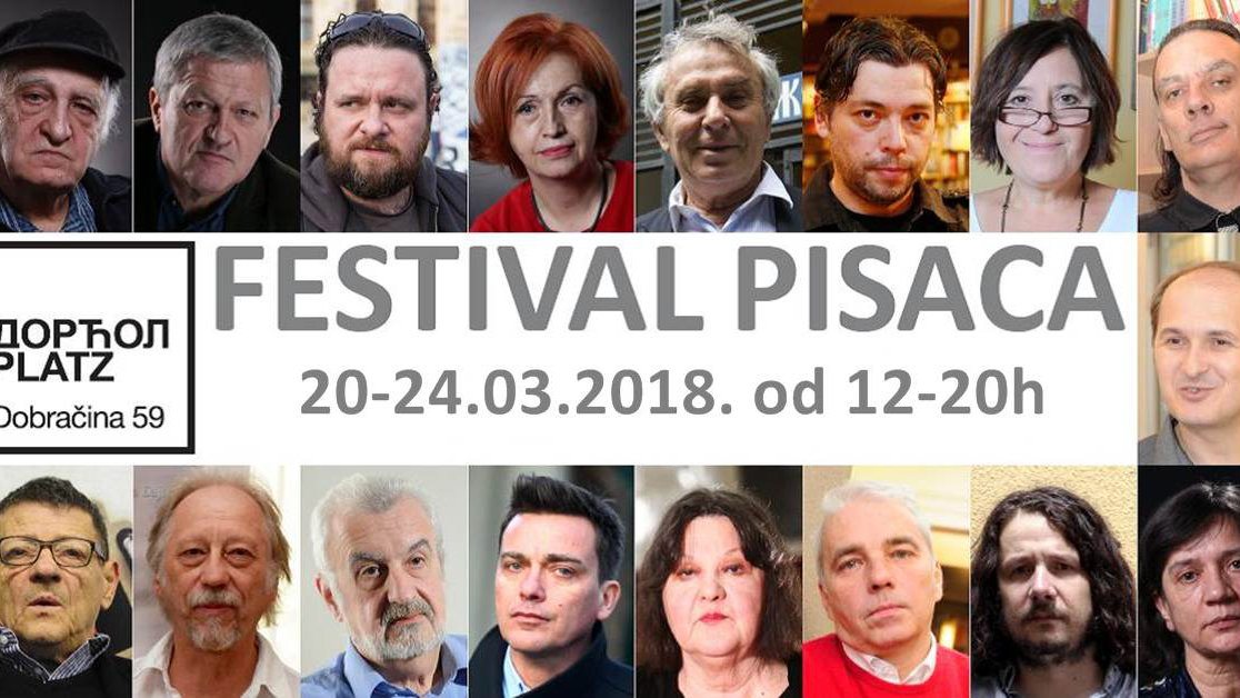 Festival pisaca u Dorćol Platzu 1