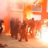 Srbi blokirali put u mestu Rudare na KiM 11