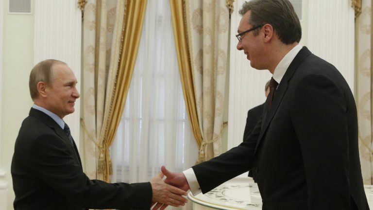 RTS: Vučić razgovarao sa Mogerini, sledi razgovor sa Putinom 1