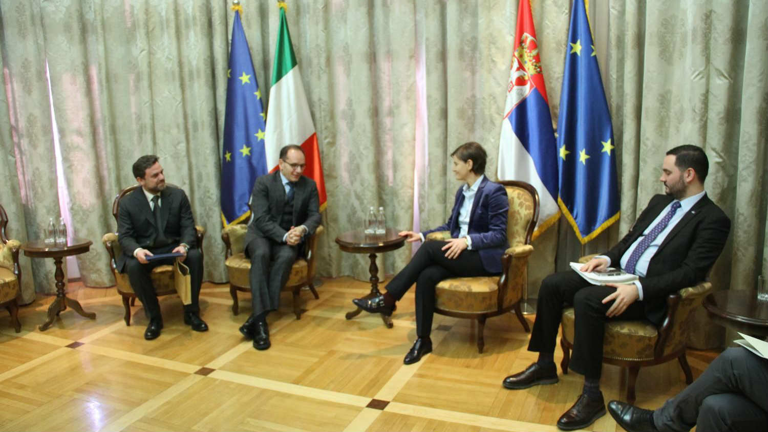 Ambasador Italije u oproštajnoj poseti 1