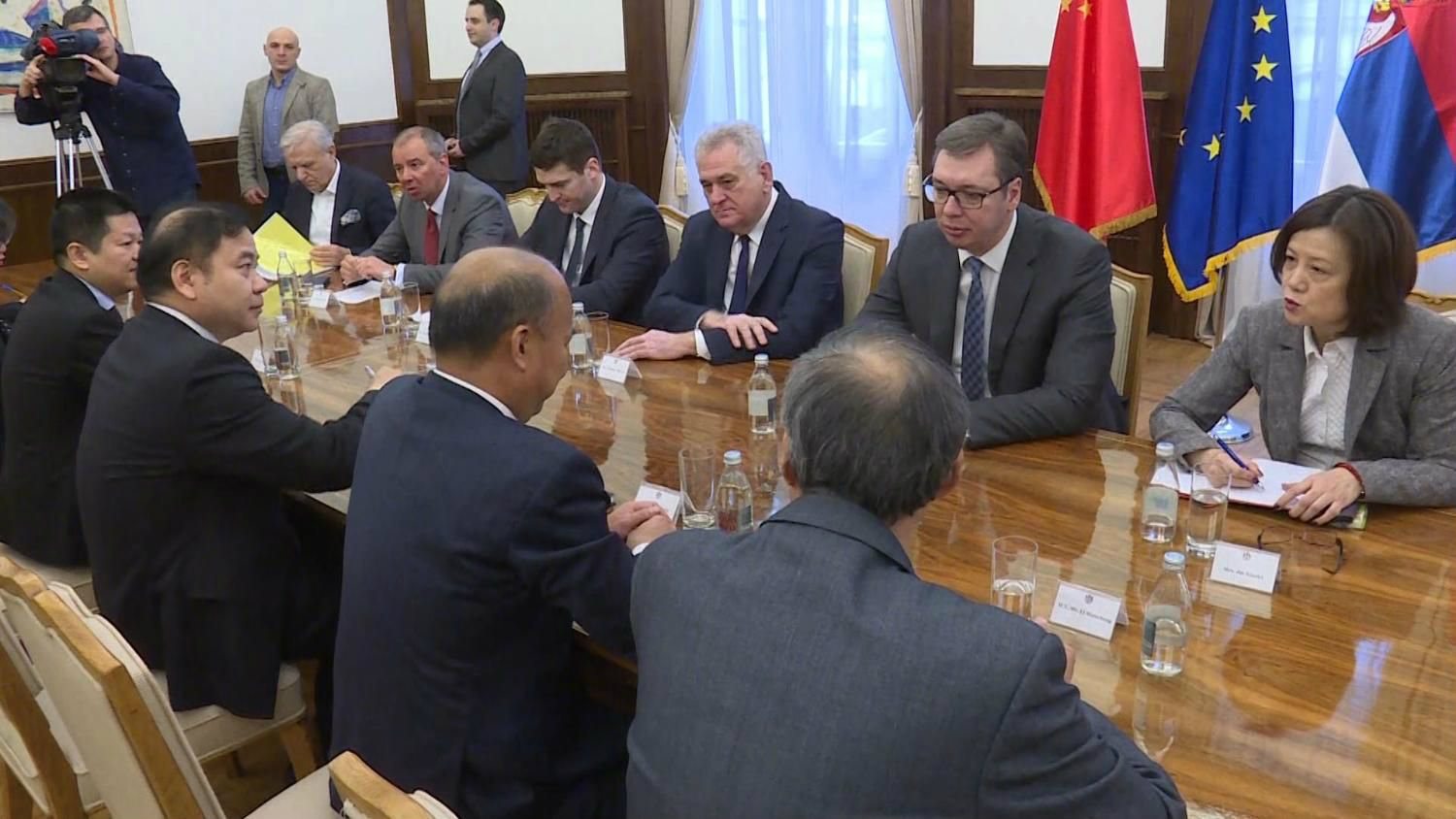 Vučić sa predstavnicima kineske kompanije zainteresovane za RTB Bor 1