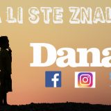 Nova rubrika na društvenim mrežama Danasa 15