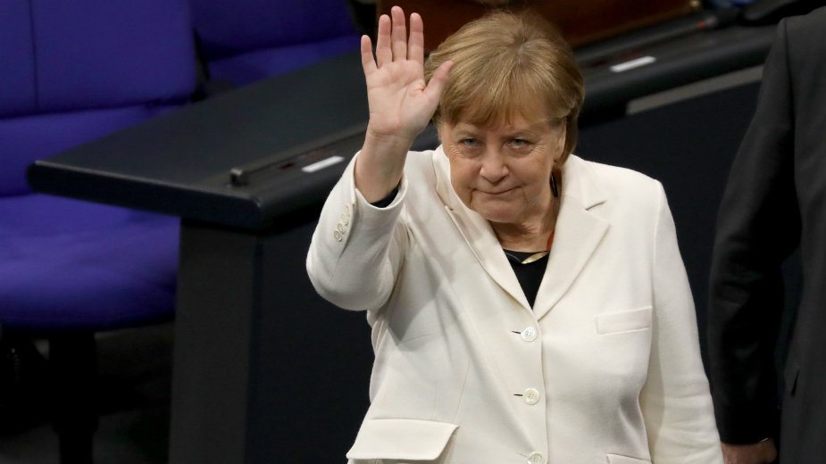 Merkel kod Trampa 27. aprila 1