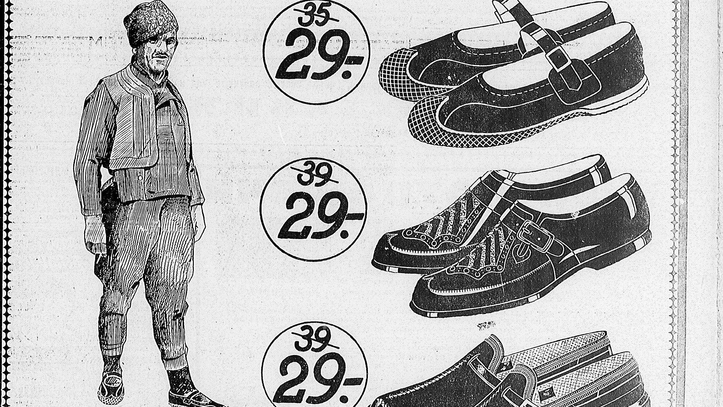 Kako su izgledale reklame za opanke pre 80 godina? 1