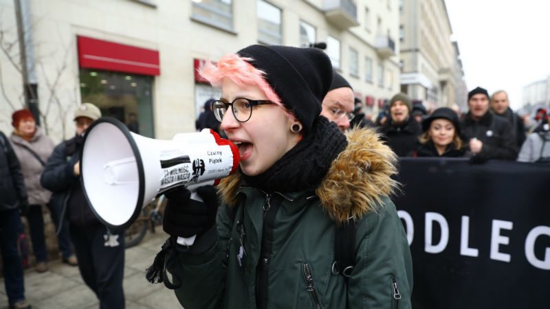 Protesti protiv potpune zabrane pobačaja u Poljskoj 1
