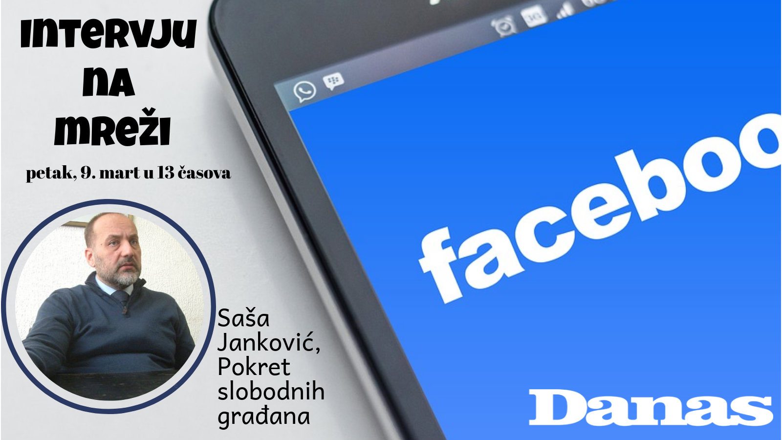 Saša Janković 9. marta odgovara na Fejsbuku 1